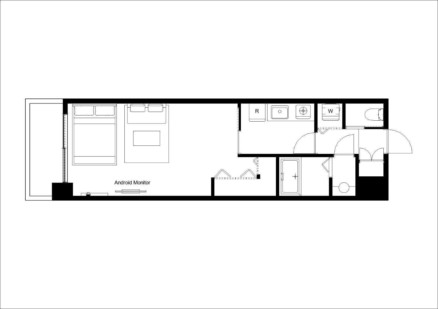 Axia Appartement Osaka Kamer foto